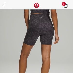 NEW lululemon Wunder Train high rise short 6” size 10
